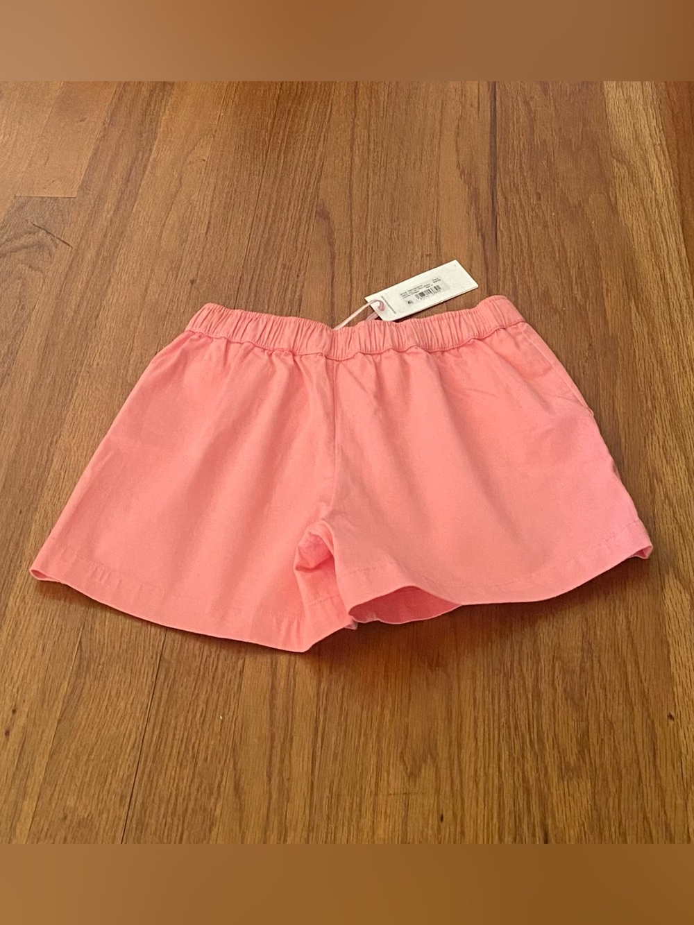 Vineyard Vines Girls Pink Drawstring Cotton Twill Shorts - Picture 5 of 9